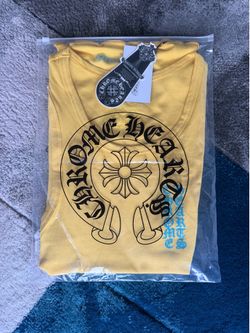 Yellow Chrome Hearts Tank Top