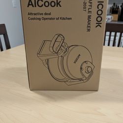 NEW! AICook Waffle Maker - Non-Stick