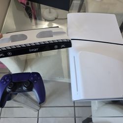 PLAYSTATION 5 SLIM VERSION DE DISCO + Wall Mount Kit Y UN Control 