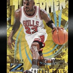 Michael Jordan 1996-97 Skybox Z Force - Zuperman - Chicago Bulls - #179