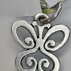 James Avery sterling silver Spring Butterfly charm. 