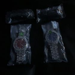Moissonite/quarts Watches 