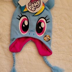 New! My Little Pony Hat and Glove Set