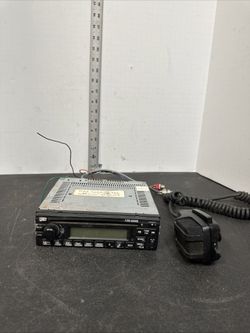 CRC Motorcoach Coach Bus Radio AM FM CD PA Channel CSS-6200B Untested #G1