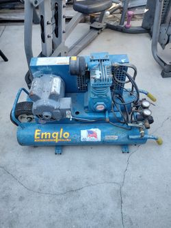Emglo wheelbarrow electric air compressor 