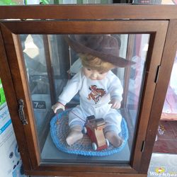 Porcelain Rodeo Boy Doll