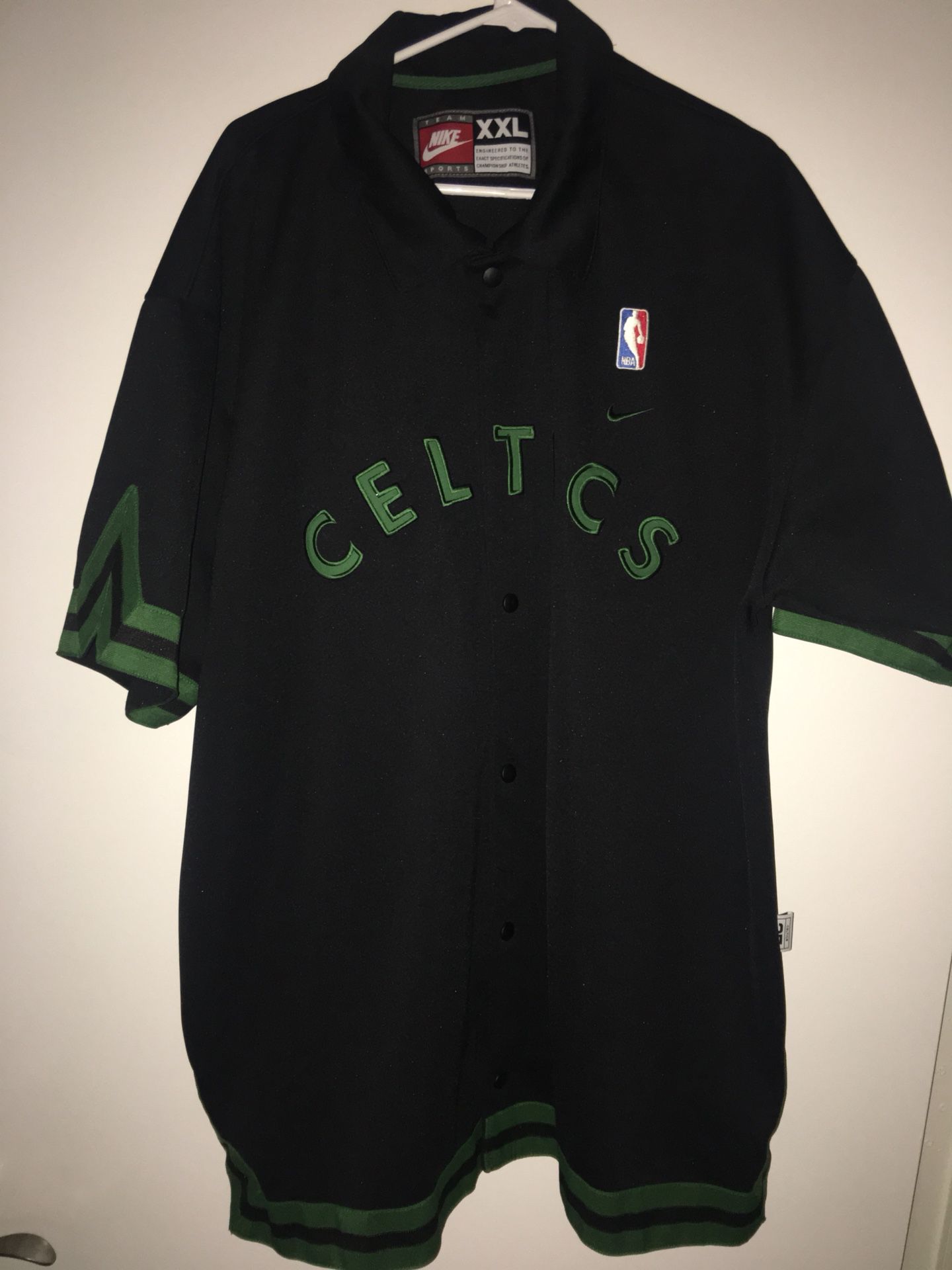 Boston Celtics warm up Jersey