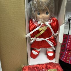 Precious Moments Christmas Doll