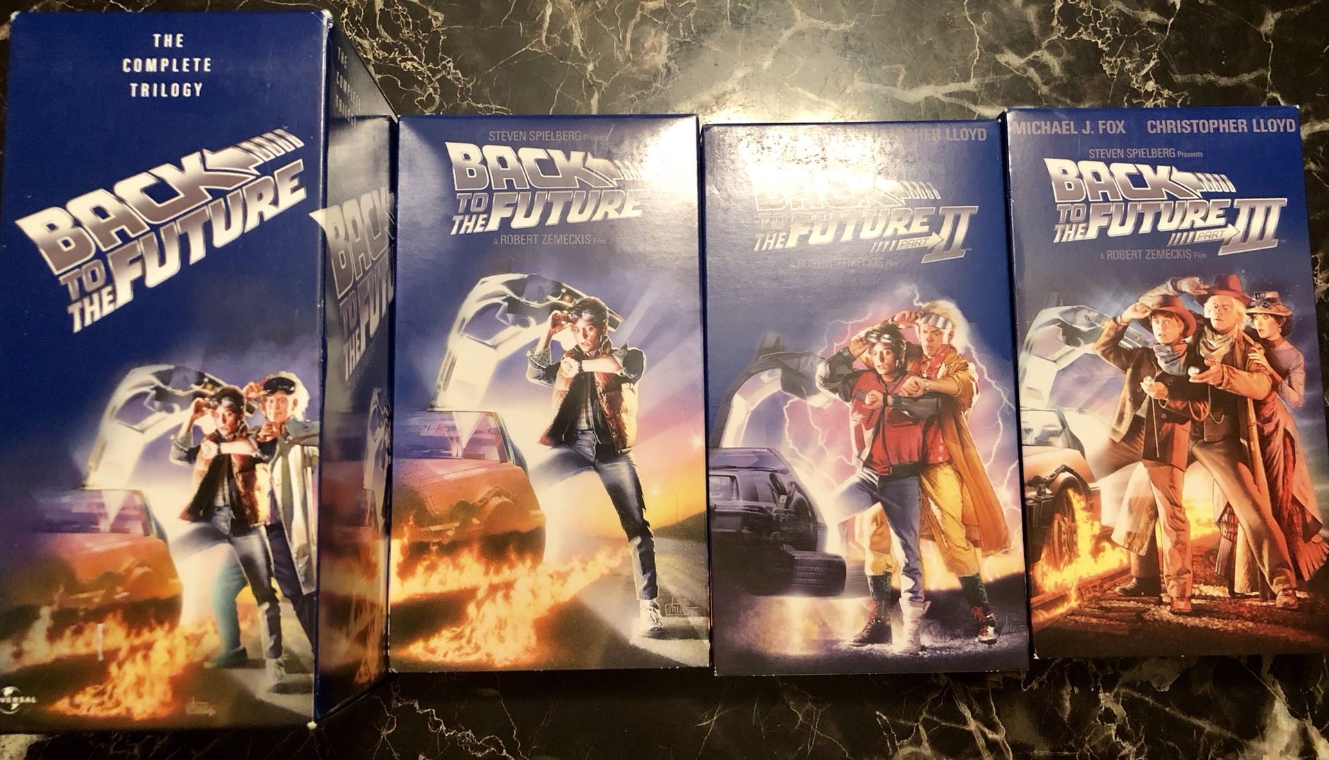Back To The Future Trilogy Vhs