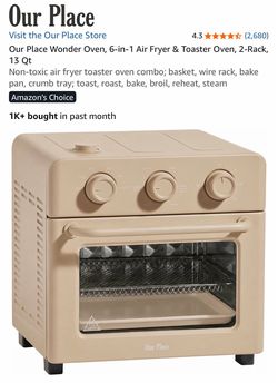 Our Place Wonder Oven 6-in-1 Air Fryer Toaster Oven