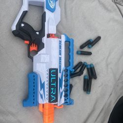 Nerf Ultra Scream Machine Motorized Blaster. 