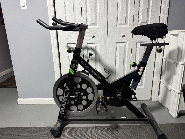 Marcy Club Trainer Exercise Bike 45 Pound Spin Wheel