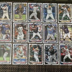 50 Bowman Cards Mixed 