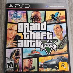 PS3 Game Lot - GTA 5 w/ Map, Dead Space, Dead Rising 2, Star Wars Force Unleashed