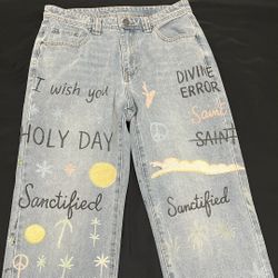 Light Denim Custom Jeans