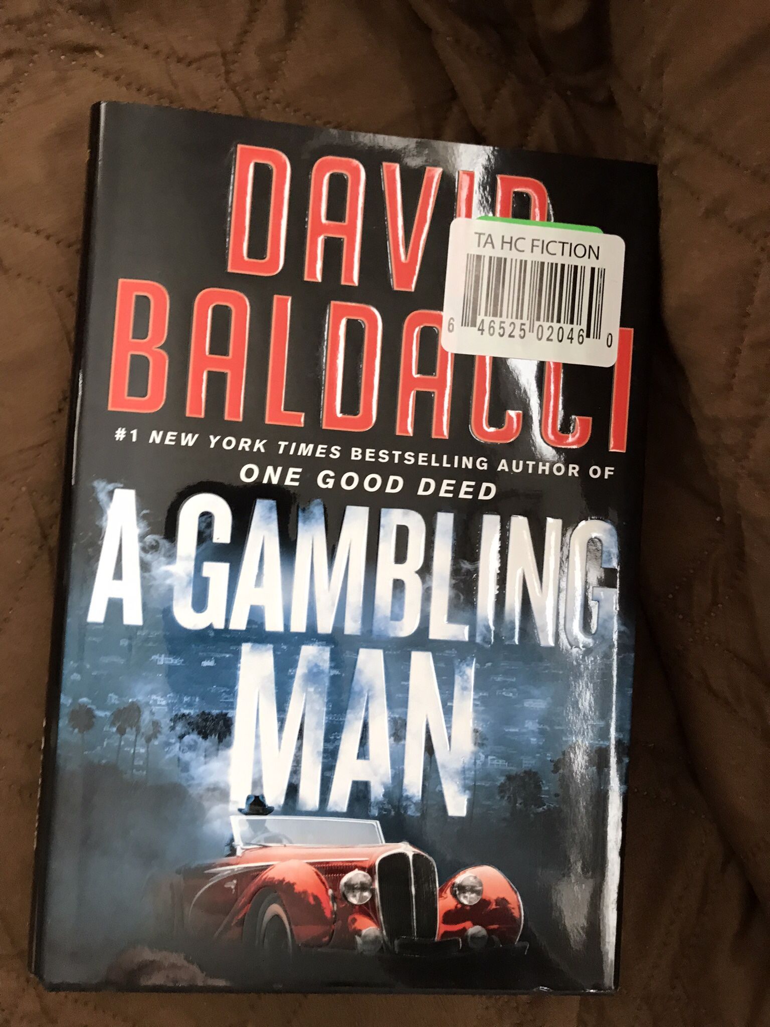 New Hardcover Book A Gambling Man