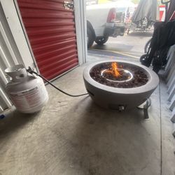 Fire Pit With Propane Tank