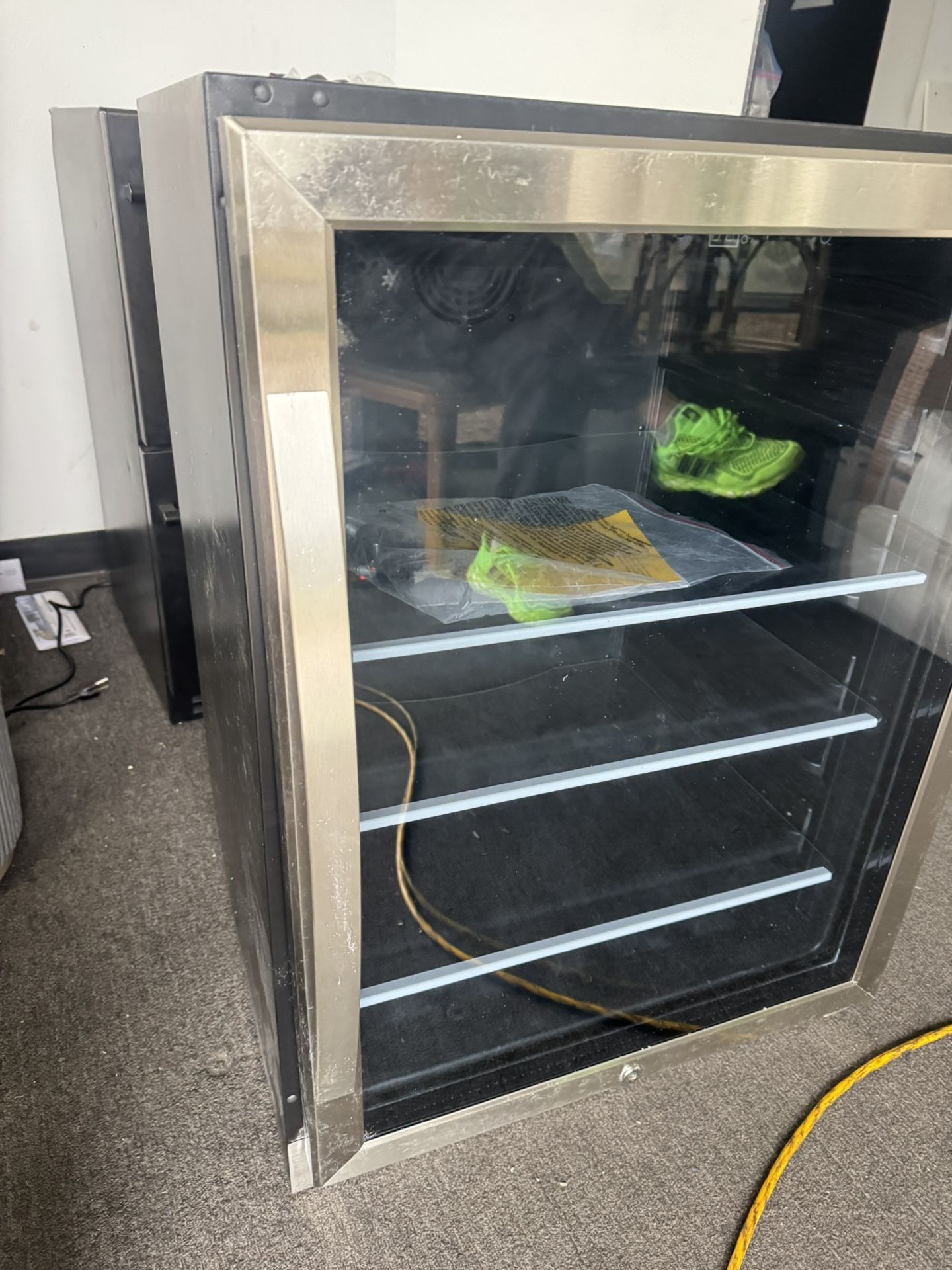 Defective 24 inch Beverage Refrigerator Cooler,190 Can Mini Fridge Beverage Wine Cooler