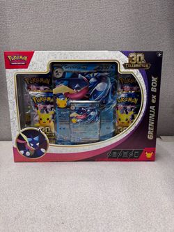 Pokémon Greninja ex Box 30th Celebration