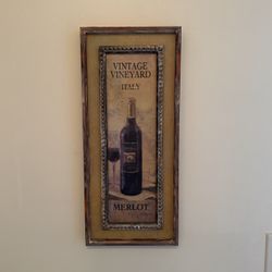 Vintage Vineyard Italy Merlot 
