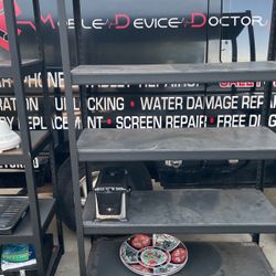 Costco Black Shelves 