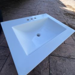 24” Vanity Top White X 2 