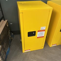 40 Gallon Flammable Storage Cabinet 35"x25"x21", Galvanized Steel, Flammable Safety Cabinet with Adjustable Shelf for Industrial and Home Use