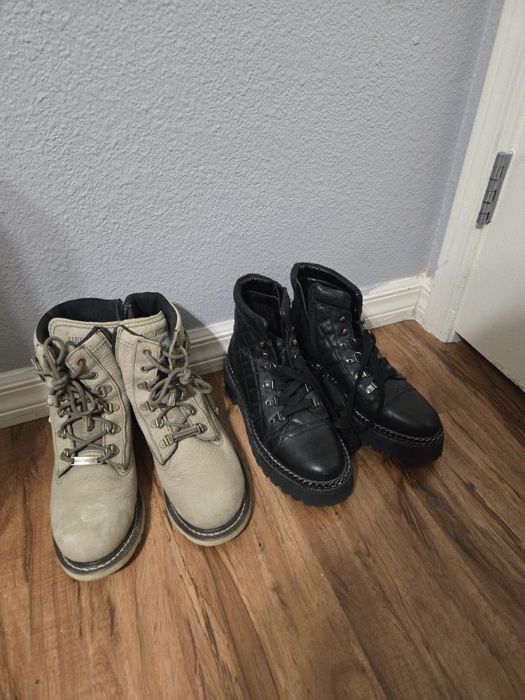 HARLEY DAVIDSON Boots Wm 8 Med