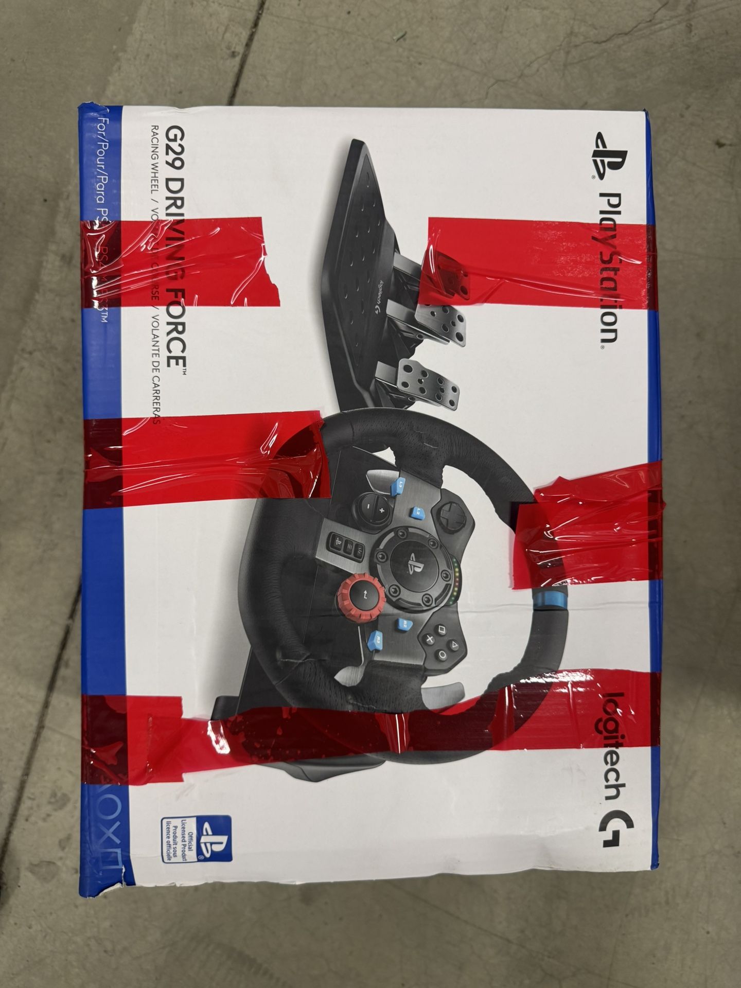 Logitech G29 Driving Force Racing Wheel and Floor Pedals