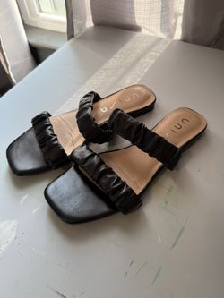 Flat Sandals, Size 7 1/2 