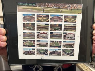 MLB Ballpark stamps