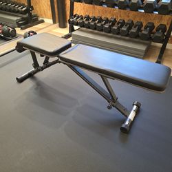 Workout adjustable bench