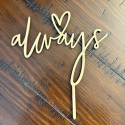 Wedding Cake Topper