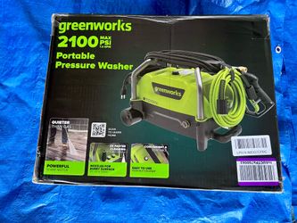 🔥 Greenworks 2100 PSI Electric Pressure Washer – Open Box / Like New 🔥