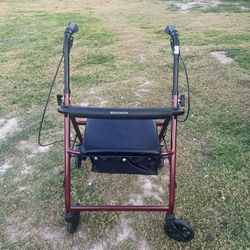 McKesson 4 Wheel Rollator Model # 146-R726RD