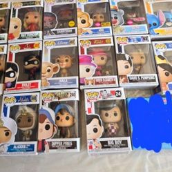 Funk Pop X 15 Disney Princess Bride Etc