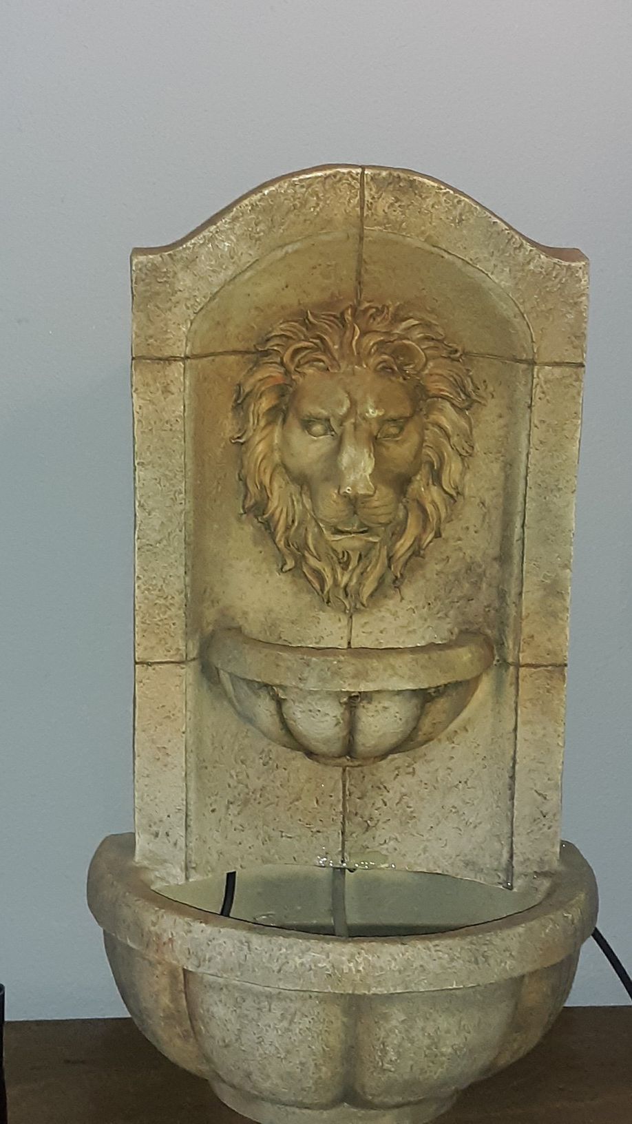Water fountain of a lion. O.B.O