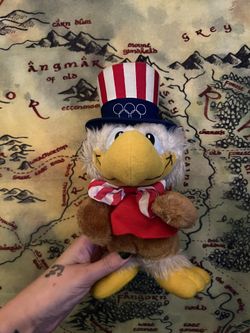 Vintage Eagle Olympics Plush