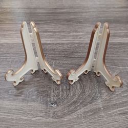 White Foldable Display Easels