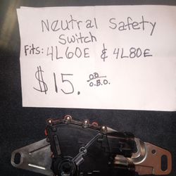 Neutral Safety Switch