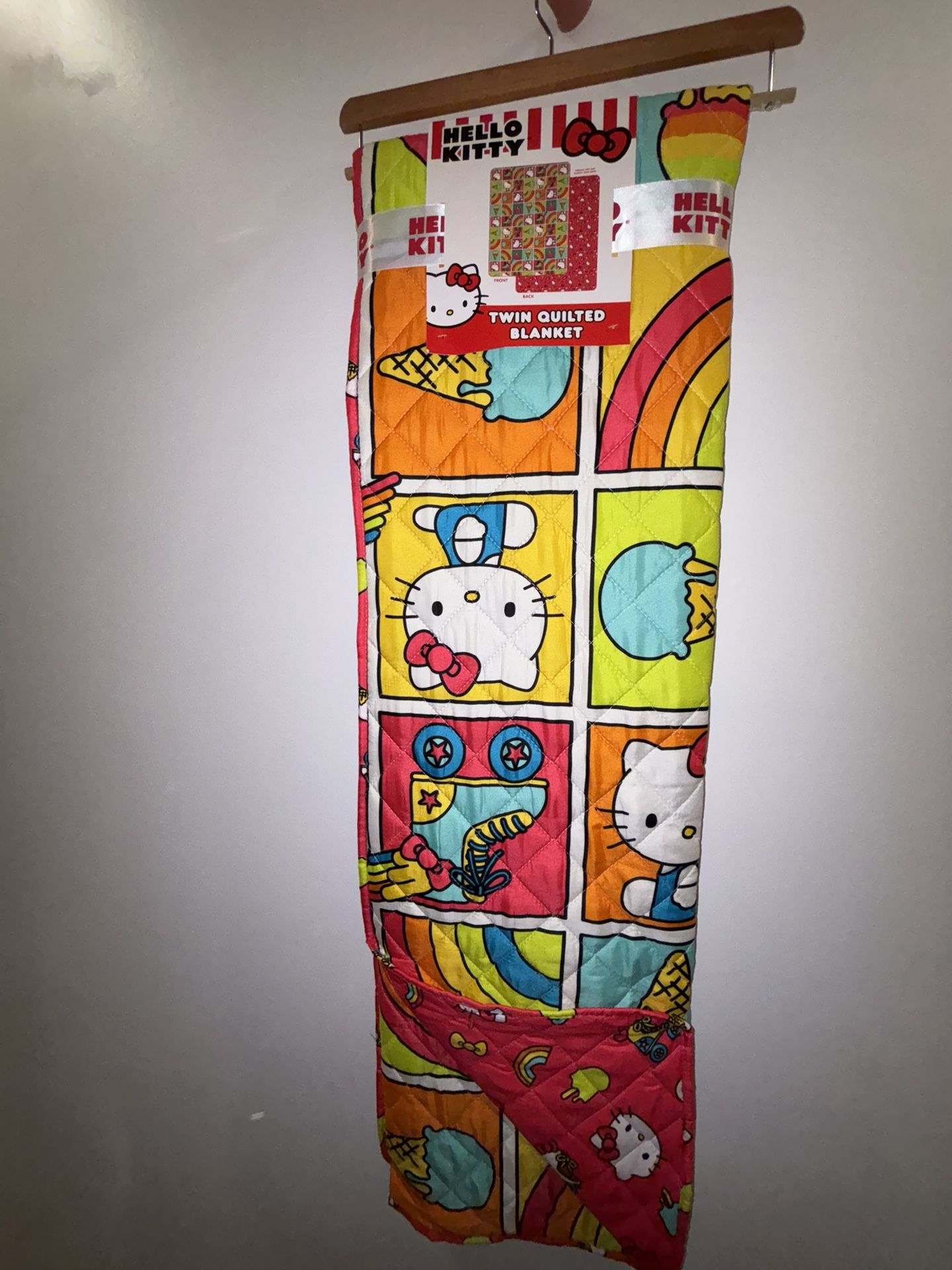 Hello kitty Twin quilted blanket