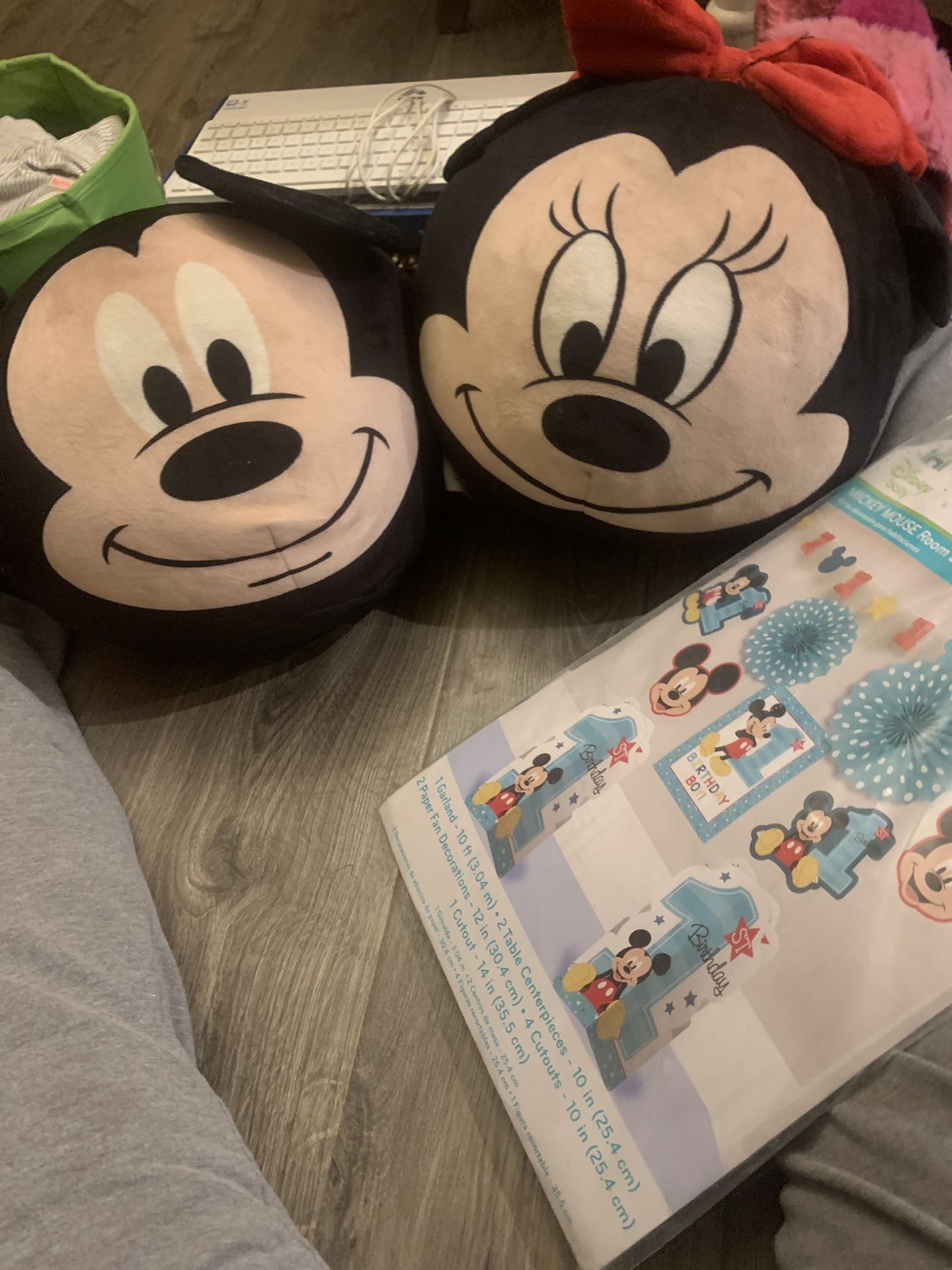 Mickey Mouse First Birthday Lot 