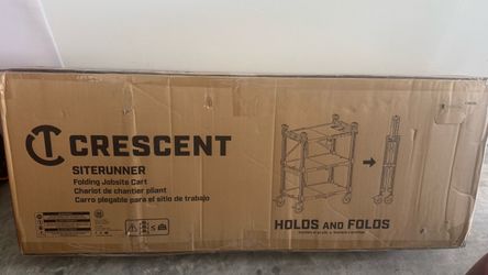 Crescent SITERUNNER Folding Jobsite Cart