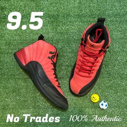 Size 9.5 Air Jordan 12 Retro “Reverse Flu Game” ⛽️