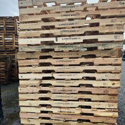 Wooden Pallets 65.62 $20 Ea