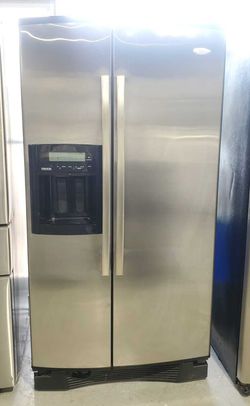 Whirlpool Side By Side Stainless Steel Refrigerator
