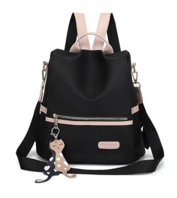 Black Backpack/Satchel