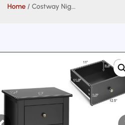 Cost way nightstand