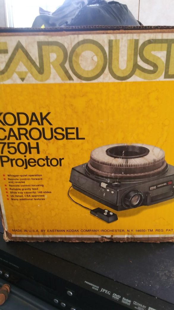 Kodak carousel 750h projector