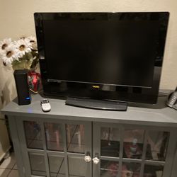 TV With Cabinet In Great Working Condition